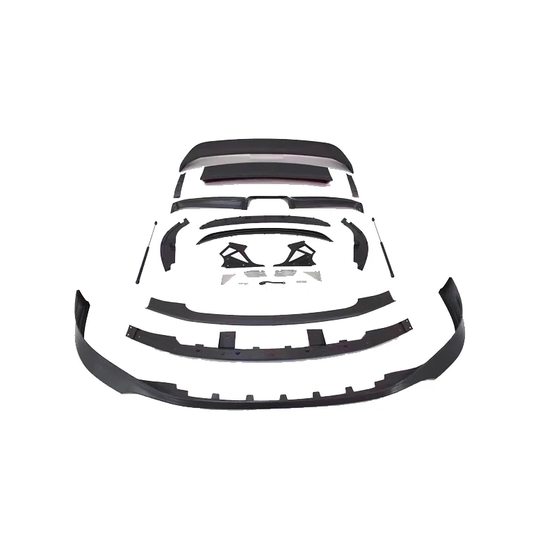 

Body Kit Appearance For Porsche 718 Cayman Boxster982 Upgrade Techart Fiber Material Carbon Resin Tail Bumper Car Accessories