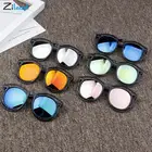Детские поляризованные солнцезащитные очки Zilead в черной прозрачной оправе с цветными линзами, детские солнцезащитные очки для мальчиков и девочек, UV400, солнцезащитные очки