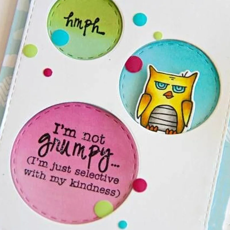 Металлические штампы Я в плохом настроении и координационный штамп для