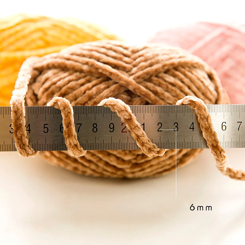 100 г/мячик Мягкая шерстяная пряжа для вязания крючком аксессуары крючком|Пряжа| |