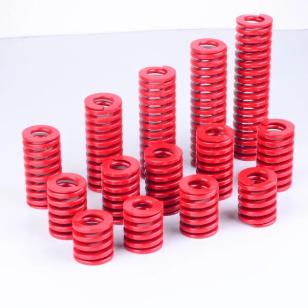 2 шт. спиральная штамповочная пружина с красной нагрузкой наружный диаметр 30 мм