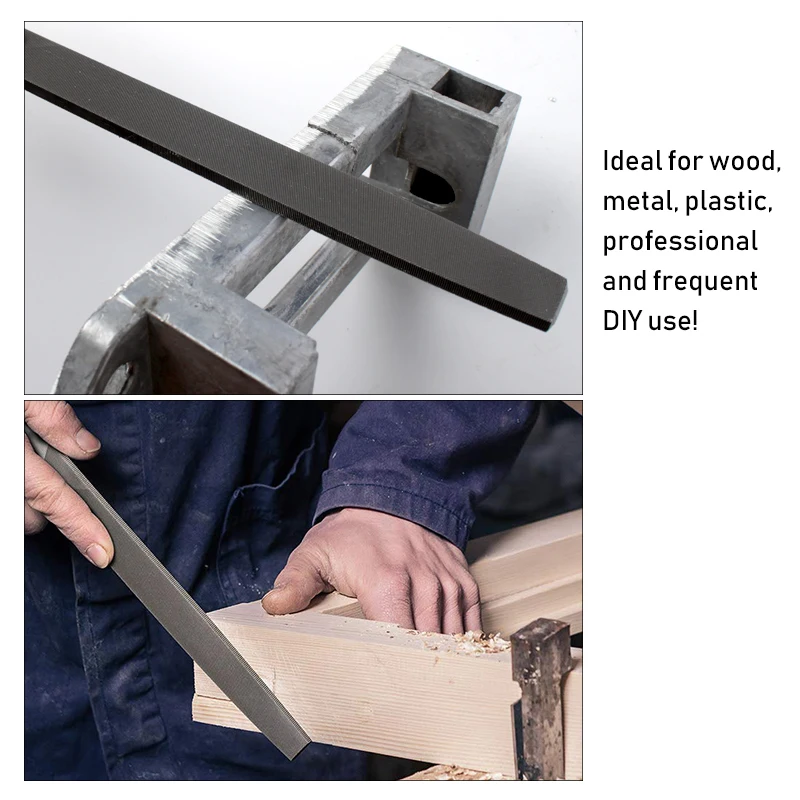 Металлические напильники с тонкими зубьями 8 дюймов для металлообработки