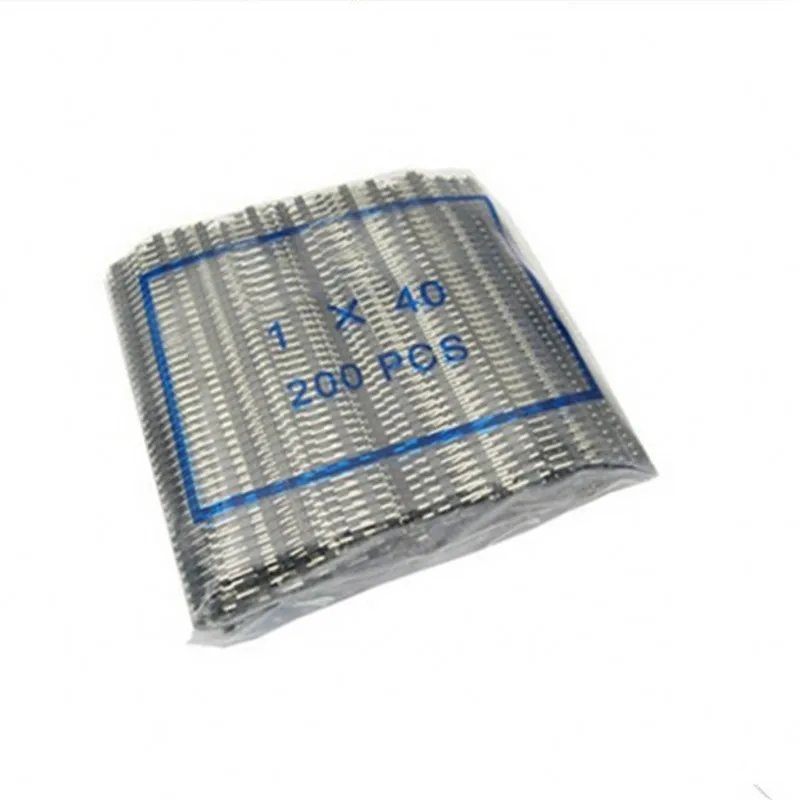 200 шт. 1x40 контактов 2 54 мм|4 pin male|header maleheader 2.54mm |