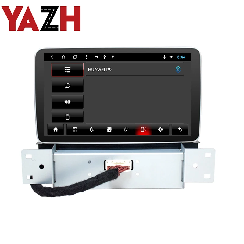 YAZH 1 Din Android 9 0 авто радио плеер для Focus 2019 2020 с 1024*600 IPS TFT ЖК-дисплей/Bluetooth 5