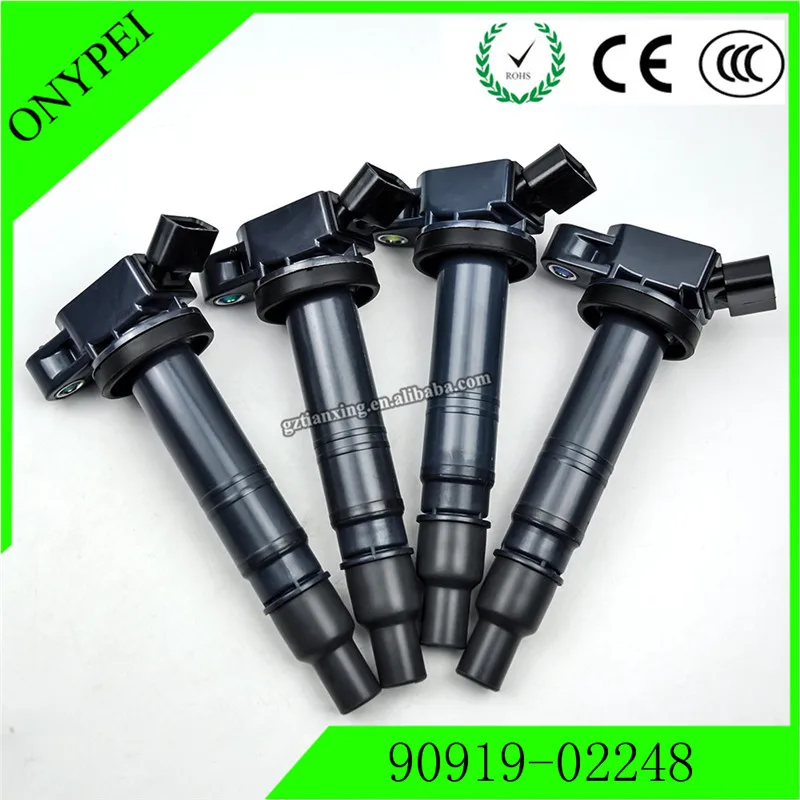 Катушка зажигания 90919-02248 для Toyota 4runner Tundra Tacoma FJ Cruiser Lexus IS F 9091902248 90919 02260 4 шт. |