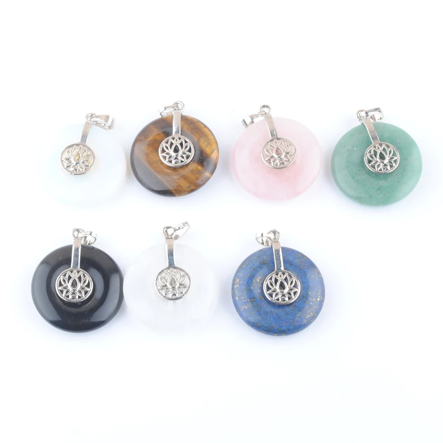 5 шт./партия подвески из натурального камня |