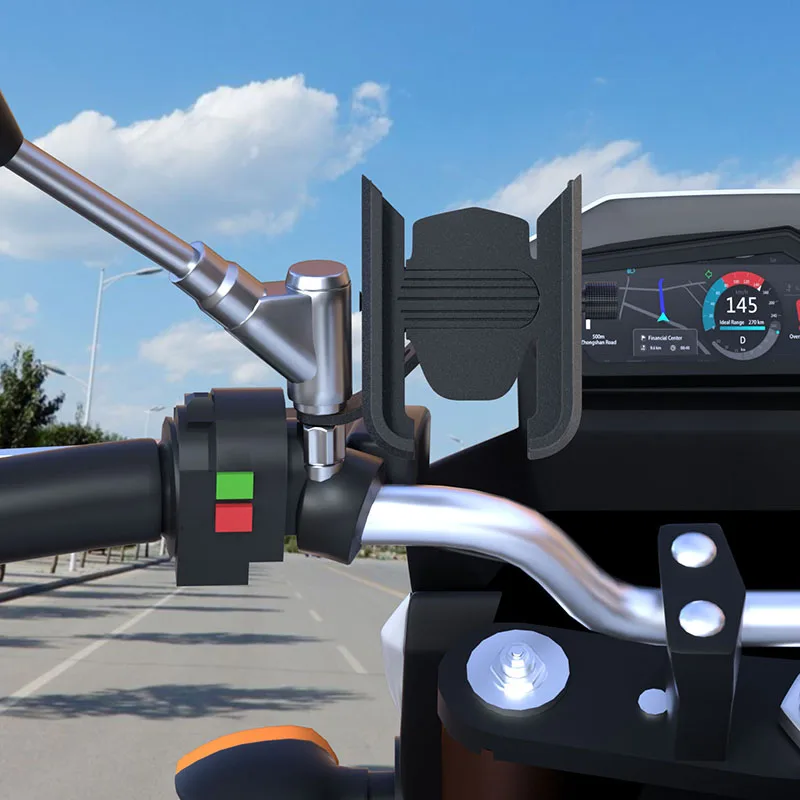 

New Car Electric Bicycle Bicycle Riding Shockproof Fixed Navigation Mobile Phone Holder Motorcycle Mobile Phone Holder Battery