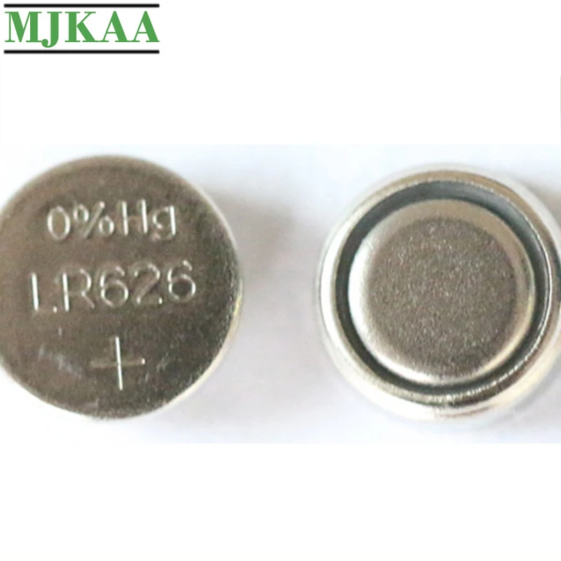 MJKAA 500 шт. AG4 батарея для монет 1 55 В щелочная 377A 377 LR626 SR626SW SR66 LR66 батарейки часов