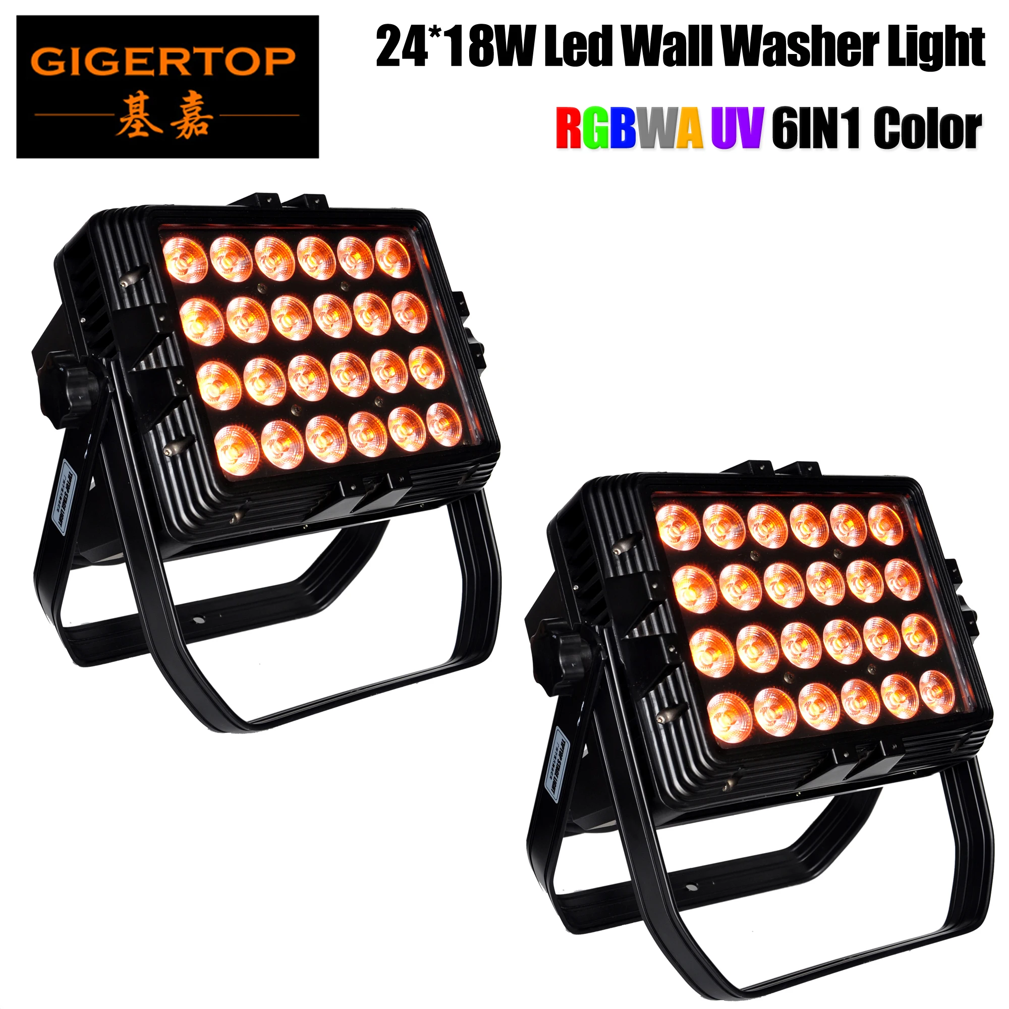 

Бесплатная доставка 2 шт 24x18 Вт 6 Цвет DMX rgb напольный светильник Точечный светильник IP65 Водонепроницаемый 30 Вт 50 Вт 100 Вт Светодиодный уличный фонарь ландшафтный светильник