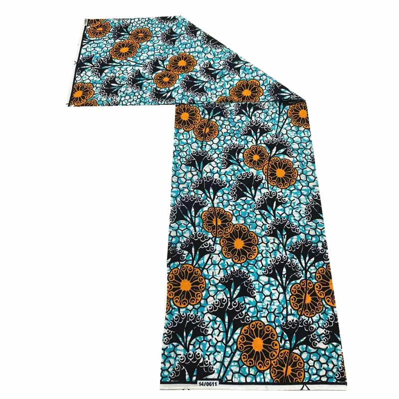 

Blesing new high quality 100% cotton african fabric african wax print fabric tissue wax prints fabric