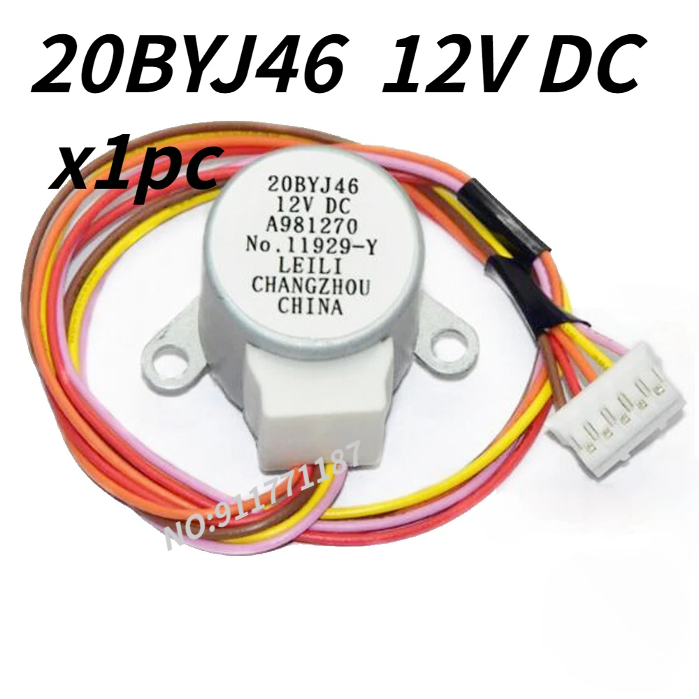 

100% New Original 20BYJ46 12V DC Stepper Motor For Panasonic Air Conditioner Swing Leaf Synchronous Swing Wind Motor