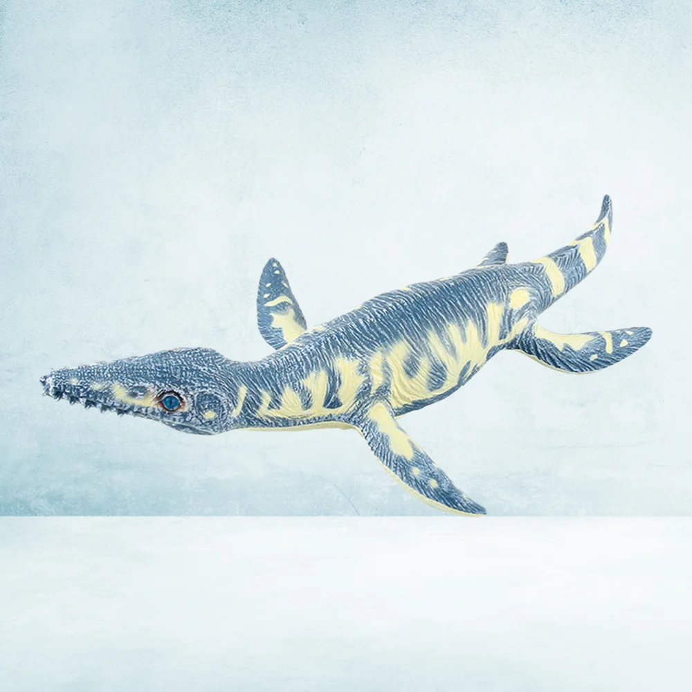1 шт. моделированная игрушка Liopleurodon мягкая пластиковая в виде акулы|Игровые