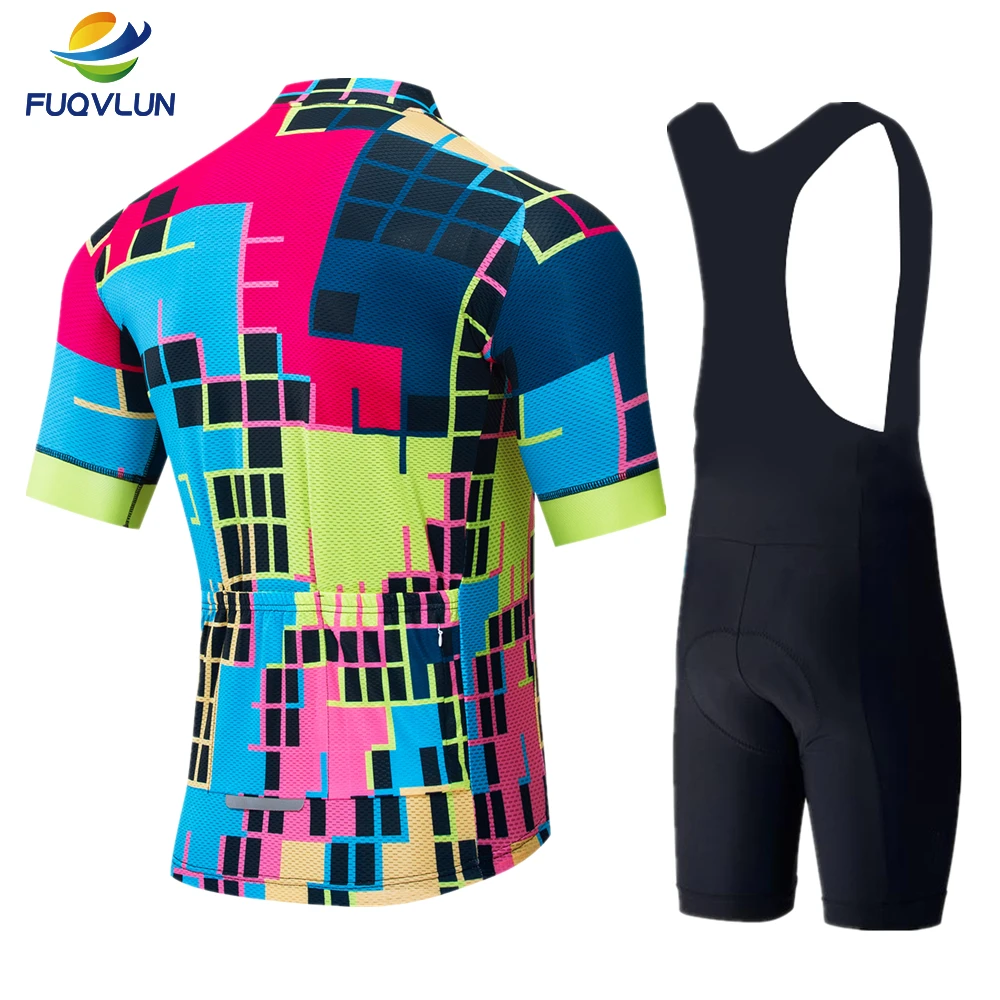 FUQVLUN 2019 Pro комплект для велоспорта MTB Одежда Майо Ropa Ciclismo 3 цвета форма Джерси