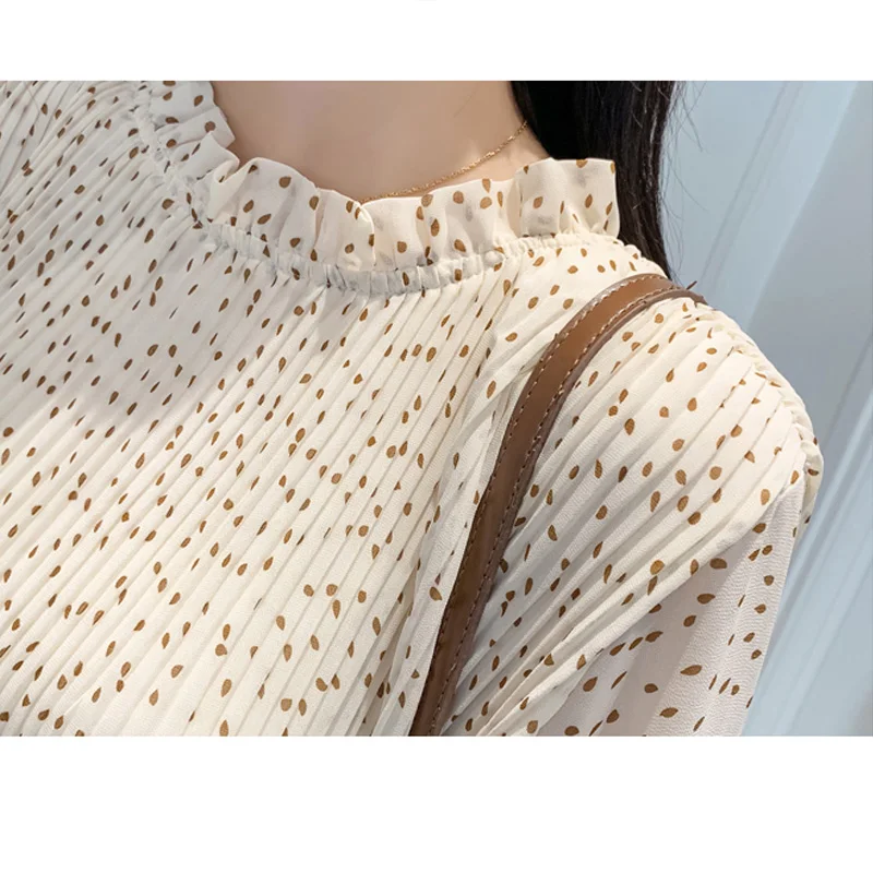 2021 Цветочное платье Свободные плиссированные вечерние платья шифоновое до