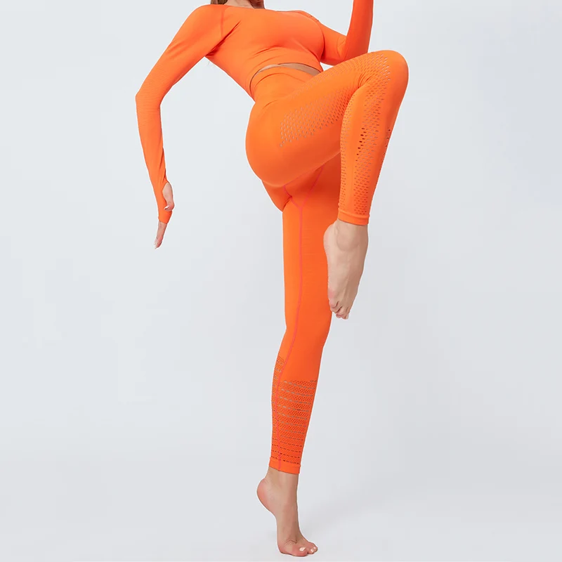 

Ins Tight Height Waist Absorption T-shirt Exercise Yoga Fitness Wear Gym Clothing Yoga Sets Women Gym Clothes Tracksuit Outfits