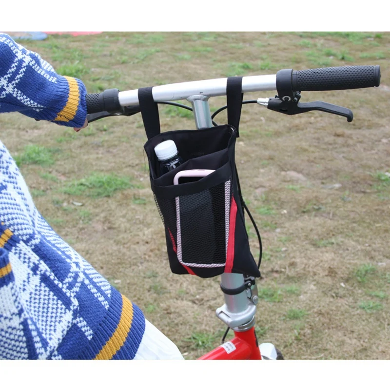 Bike Handlebar Bag Front Tube Frame Cycling Packages Small Scooter for Mobile Phone Bottle Key Items | Спорт и развлечения