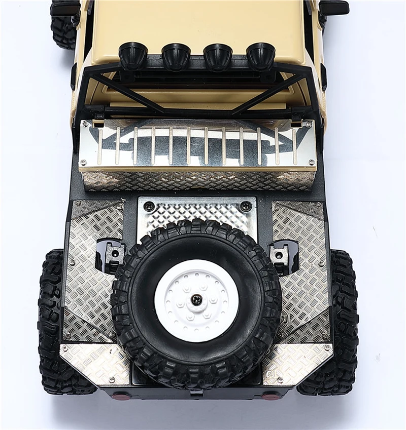 

DJ WPL D12 Upgrade Metal Toolbox Half Truck Modified Decorative Board RC Truck Car Accessories