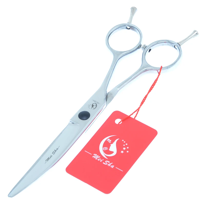 6 0-дюймовые Профессиональные парикмахерские ножницы изогнутые для стрижки волос