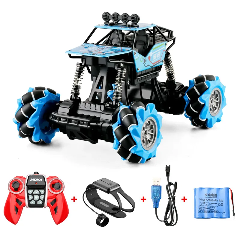 

1:16 Watch Remote Control Car Oversized Charging Four-Wheel Drive Gravity Sensing Vehicle Alloy Wireless Remote Control Toy