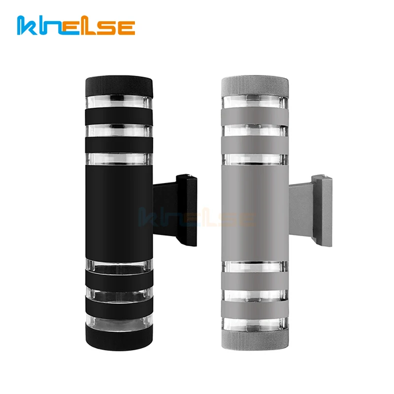 Наружное освещение в стиле модерн E27 вверх вниз двухголовый светодиодный