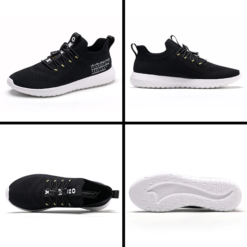 ONEMIX 2023 New Men Running Shoes Simple Fashion Breathable Sneakers Women Flats Trainers Outdoor Men Jogging Tennis Shoes