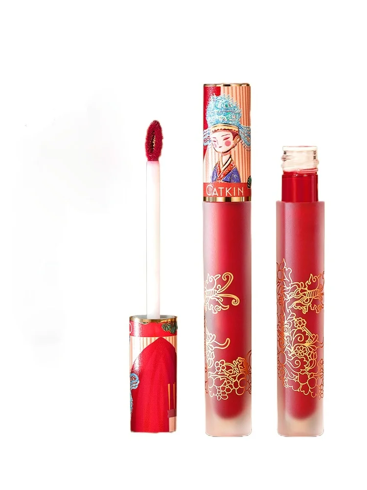 

Catkin Qingping Lelian известный светильник лак для лица и губ без пятен на чашке увлажняющий