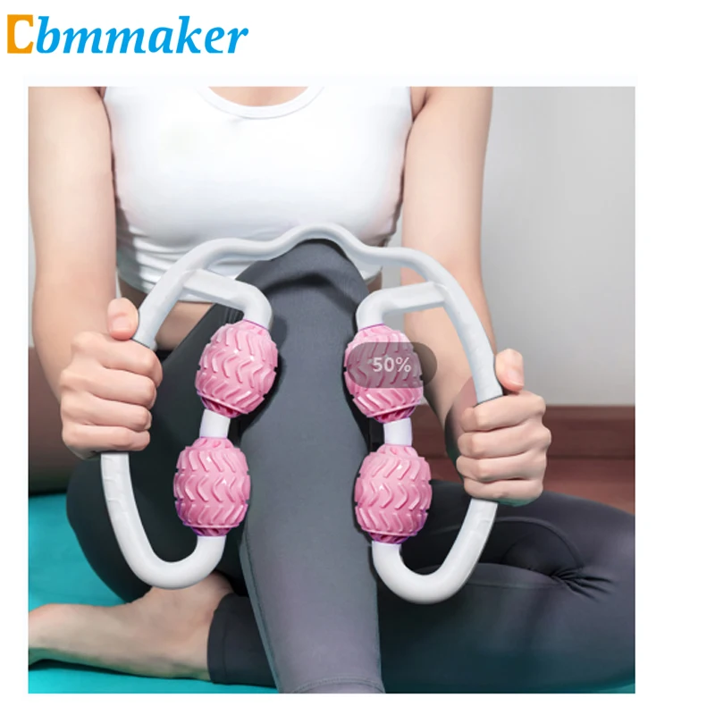 

2021 Yoga Massage Roller Trigger Point Massage Rollers for Arm Leg Neck Muscle Tissue for Fitness Gym Pilates Sports Accesories