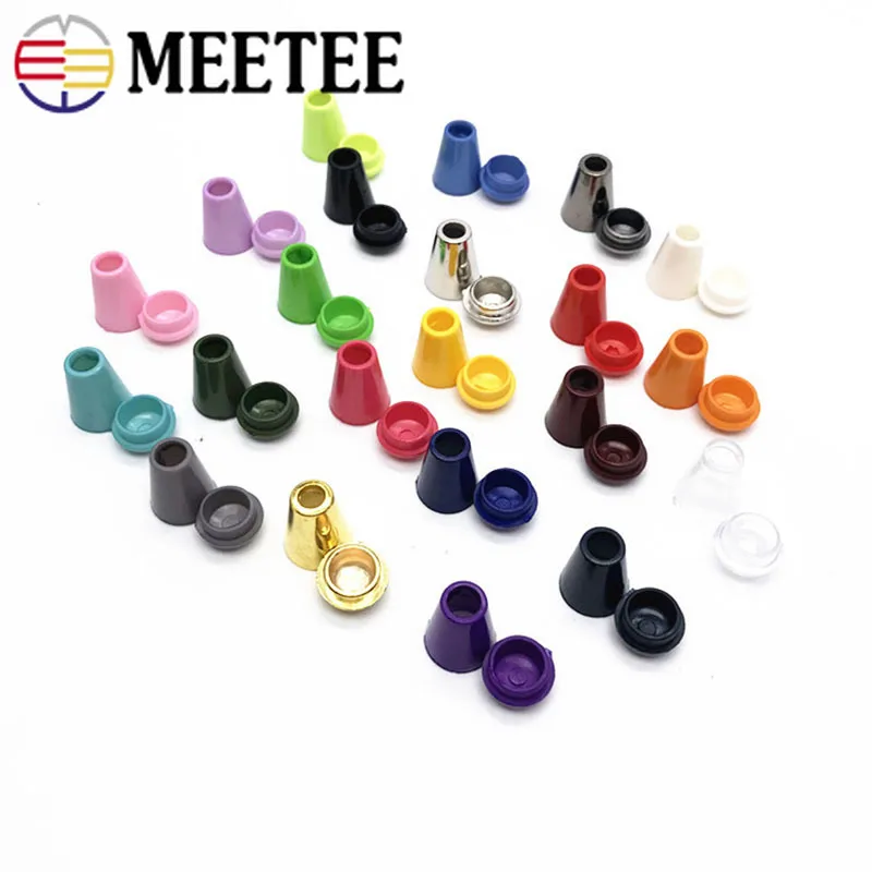 Стоппер для троса Meetee пластиковый стоппер 14 мм шапки одежды брюк поясной ремень