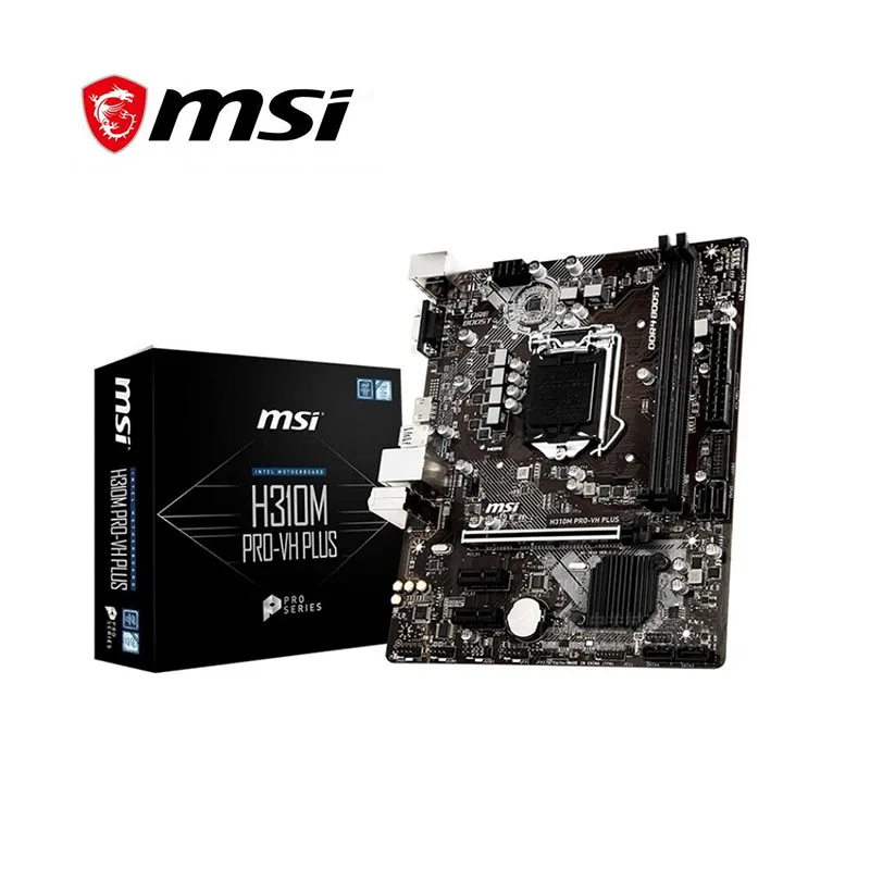 Новинка для MSI H310M PRO VH PLUS материнская плата розетка LGA 1151 DDR4 Intel оригинальная