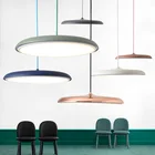 Подвесной светильник в скандинавском стиле для ресторана, современный простой дизайн, датский бар, креативный подвесной светильник с макароном