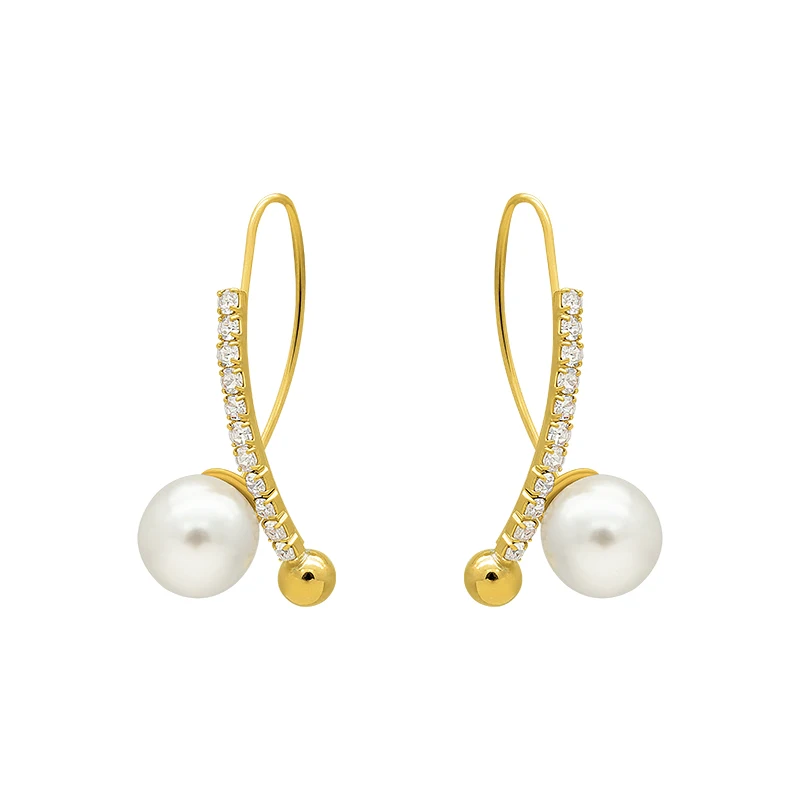 

Earrings 2020 Trend New Classic Celebrity Style Pearl Earrings Temperament European Fashion Earrings Korean Women's Jewelry