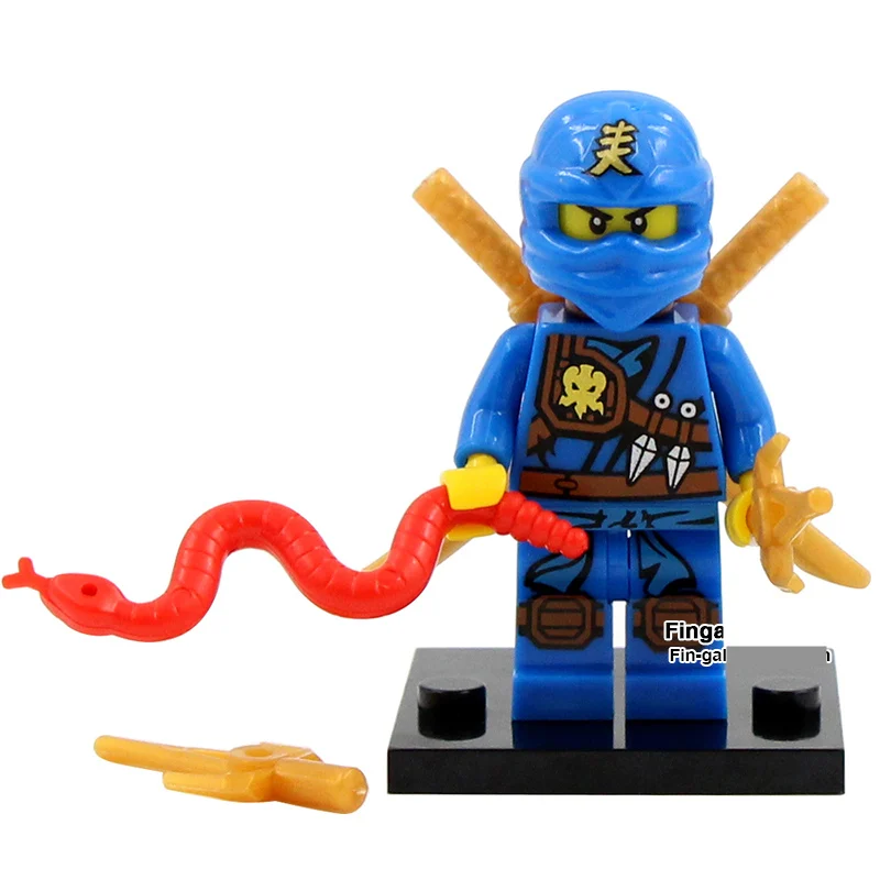 SingleSale Blue Jay Cole Phantom Ninja Masters of Spinjitzu minifig Сборная модель строительные блоки детские