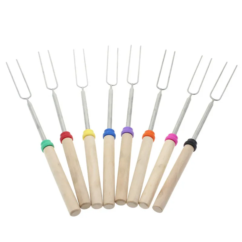 5 шт. телескопические вилки для кемпинга|Вилки| |