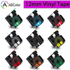 Разноцветная кассета для DYMO Rhino, 12 мм, Виниловая лента для этикеток 18432, 18444, 1805243, 18435, 18438, 18441, 1805435, для DYMO Rhino 4200, 5200