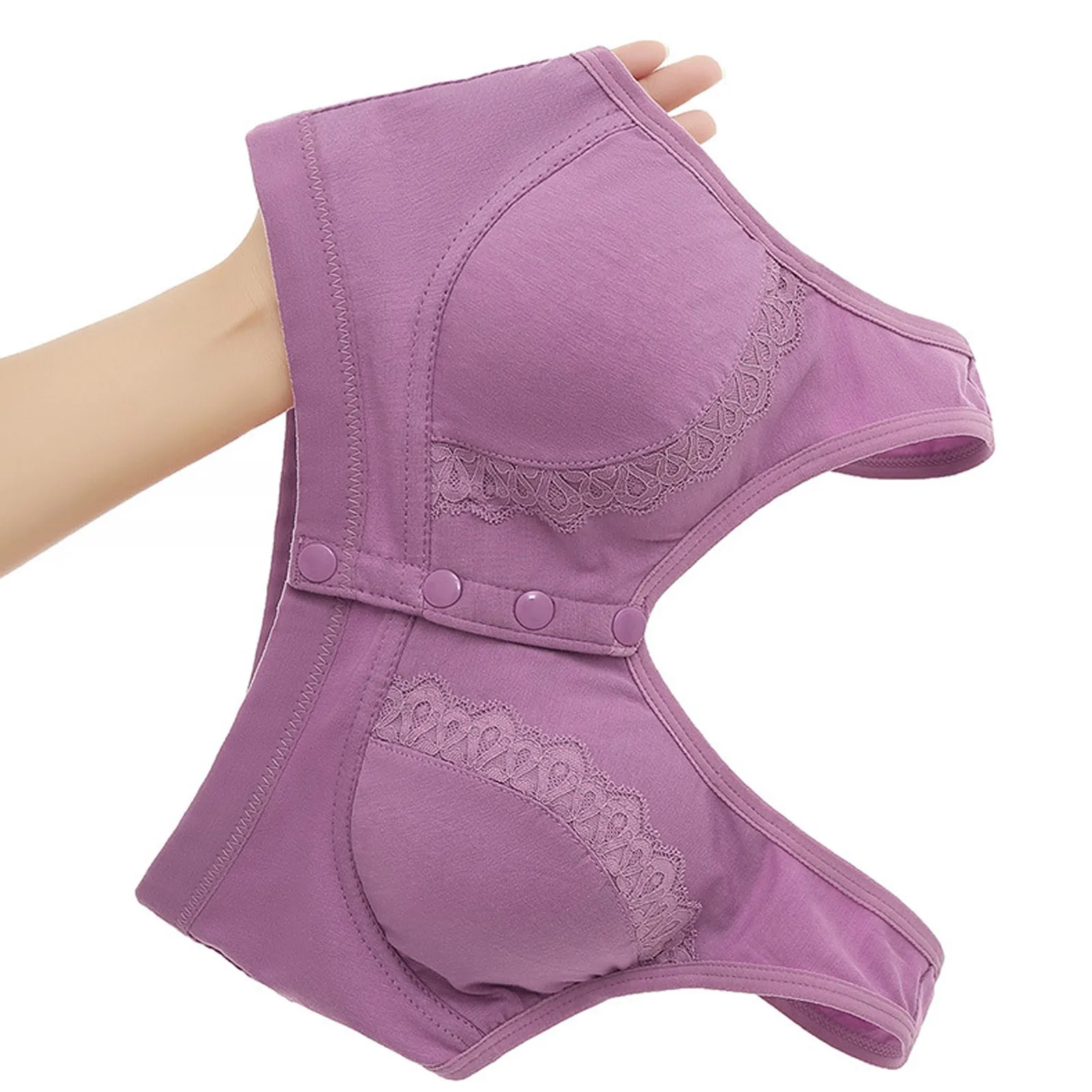 

New Nursing Bra Pregnant Women Underwear Maternity Breastfeeding Bra Front Closure Brasier Lactancia Lingerie Sujetadores