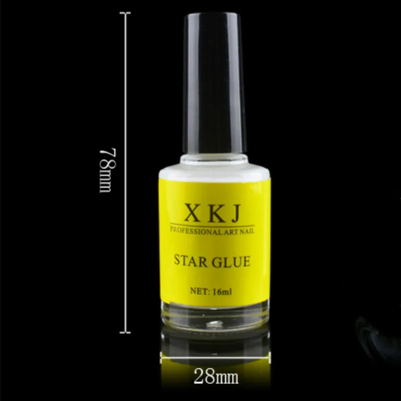 

16ML Professional Beauty Nail Glue Convenient Falses Nail Art Decorate Tips Acrylic Glue Starry Sky Nail Tools
