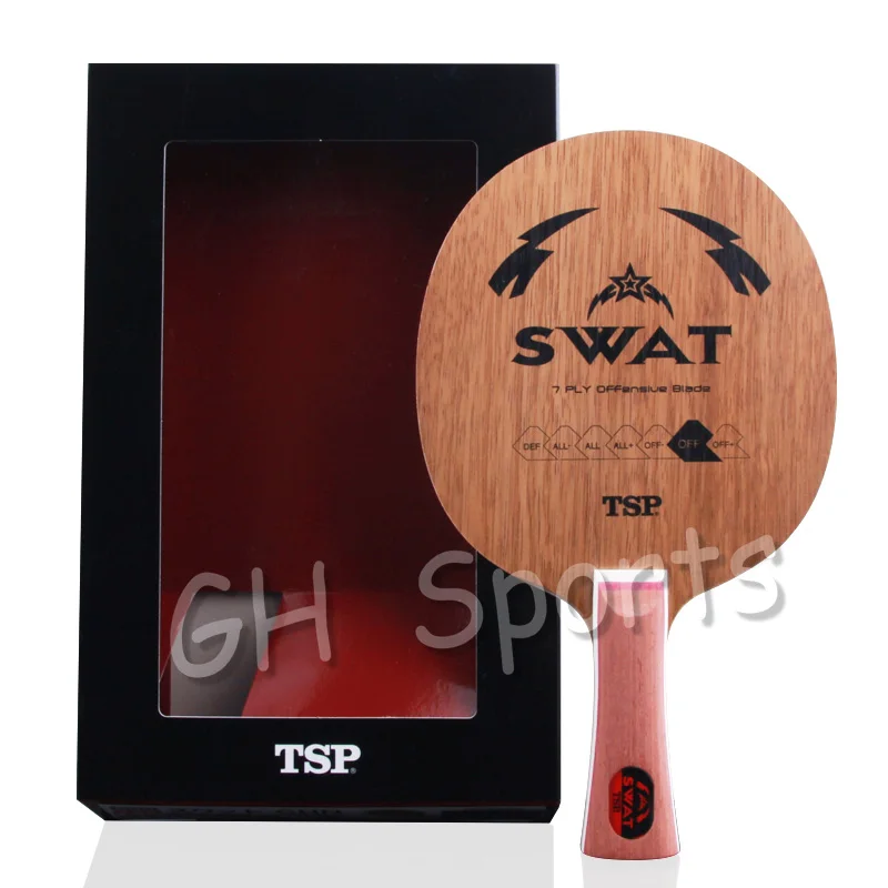 TSP оригинальный SWAT настольный теннис лезвие (7 деревянная древесина петля/быстрая