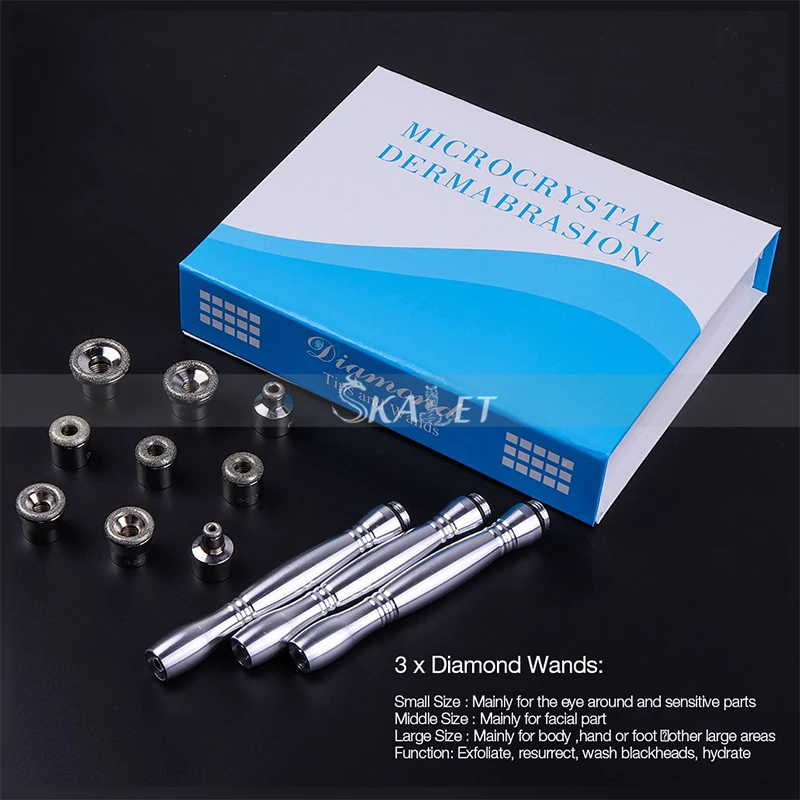 Hottest Facial Care Beauty Device Skin Diamond Micro Dermabrasion Water Spray Removal Scar Acne Peeling Machine |