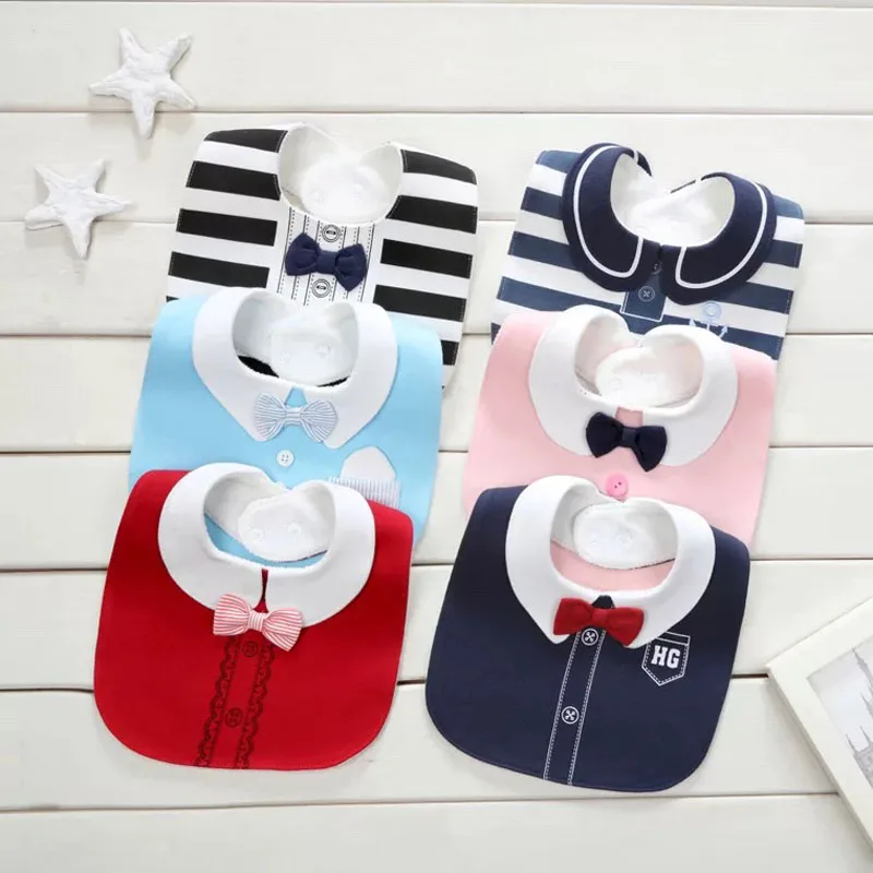 Bib Baby Bibs Babador Newborn Baberos Breastplate Waterproof Cotton Towel Infant Girl BOY Clothes 0-36 Months Clothing | Детская одежда