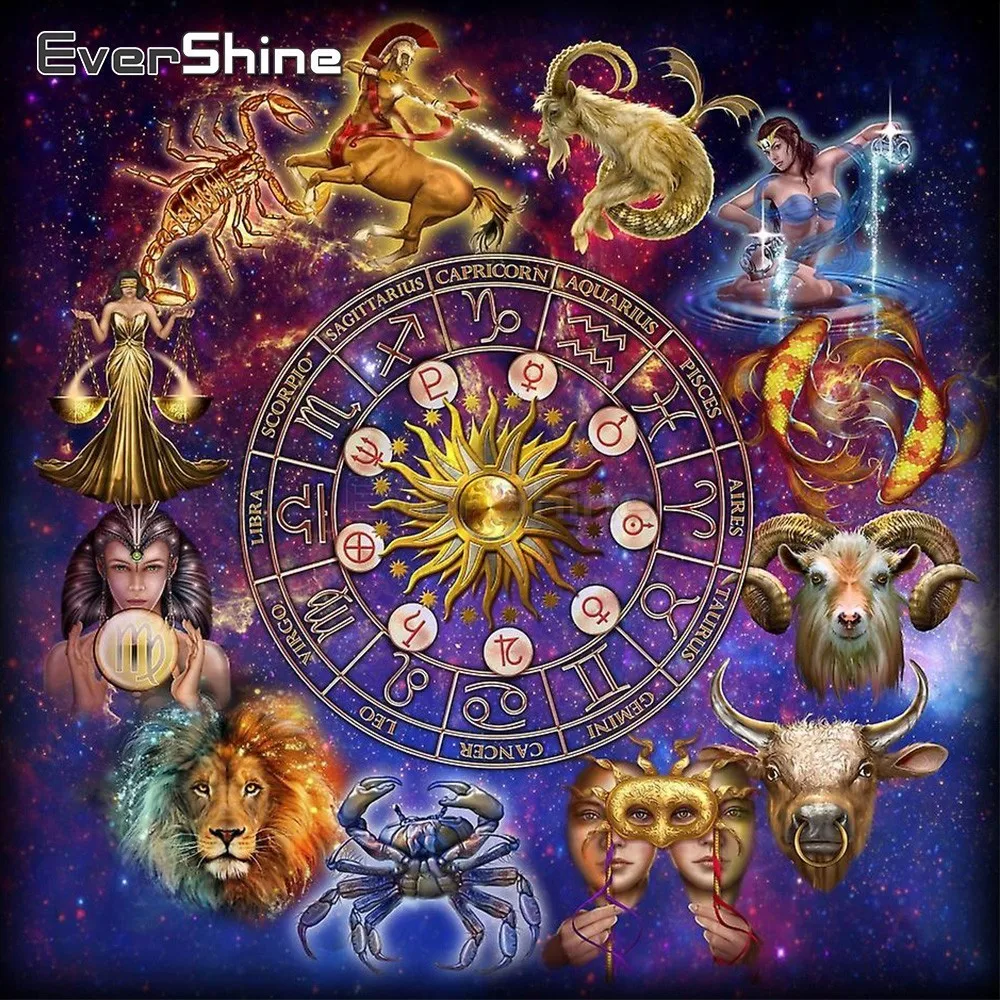 EverShine 5D полноформатная алмазная живопись с созвездиями вышивка полным