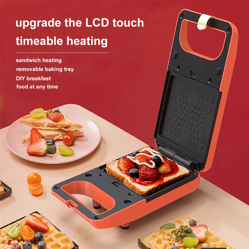 2021 Заводская профессиональная машина для изготовления сэндвичей вафель |