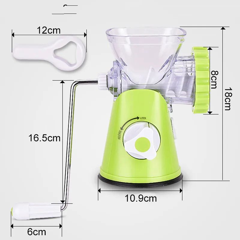 L Мясорубка многофункциональная ручной измельчитель домашняя колбасная