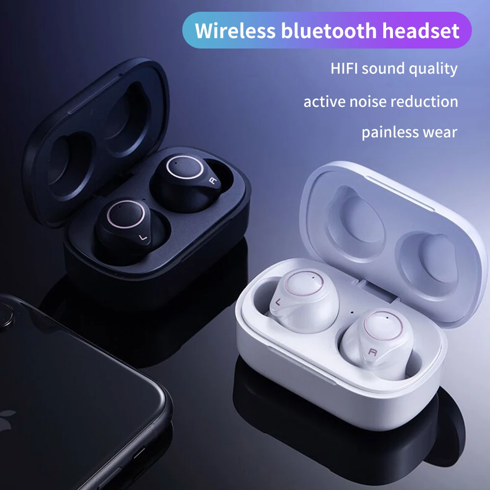 W1 беспроводные наушники HiFi Bluetooth 5,0 наушники, Спортивная гарнитура QCC3020 Поддержка APTX HD для funcl AI с микрофоном гарнитура