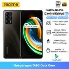 Смартфон Realme Q3 Pro Carnival edition, экран 6,43 дюйма, Восьмиядерный процессор Snapdragon 768G, камера 64 мп, Android, быстрая зарядка 50 Вт