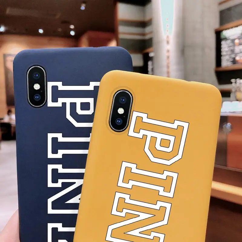 Для TPU iPhone X XS Max XR 6S 8 7 Plus, Розовый силиконовый чехол для телефона, мягкий чехол, матовый цветной чехол для iPhone 6 Plus