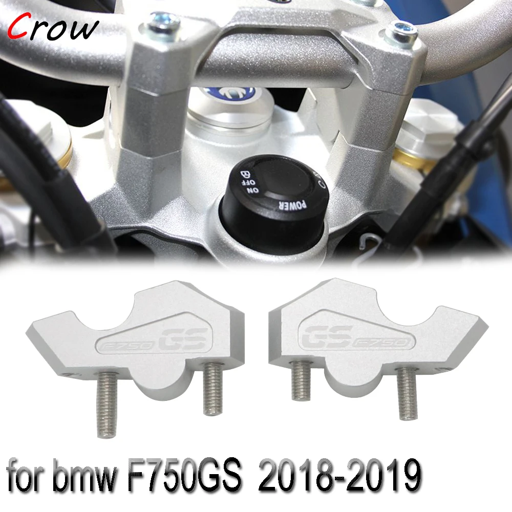 

Motorcycle Handlebar Riser fat handleBars Clamp Height up Adapters for bmw F750GS F750 750GS 2018-2020 for 22MM handlebar