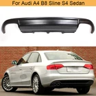 Диффузор для заднего бампера, для Audi A4, B8, S4, Sline, Sedan 2009-2012