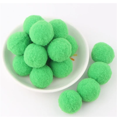 19 green Мягкие помпоны, пушистые Помпоны, плюшевые помпоны для рукоделия, помпон, мини Помпон 8 мм до 30 мм, рождественские украшения для детских игрушек, 2000 шт - Цвет: 19 green
