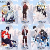 new anime camouflage school slag around xie hechao cosplay acrylic stand figure charm model plate desk decor keychain collection