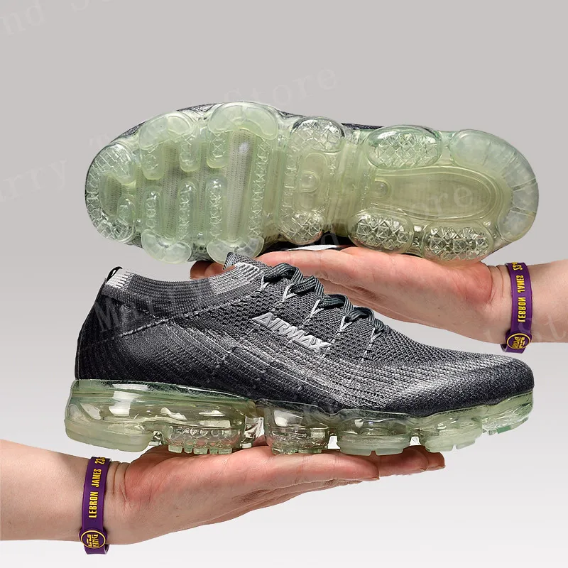 Обувь для бега для мужчин и женщин Air Vapormax_ ni2 ke Max кроссовки резиновая Весна 0ff Белая обувь